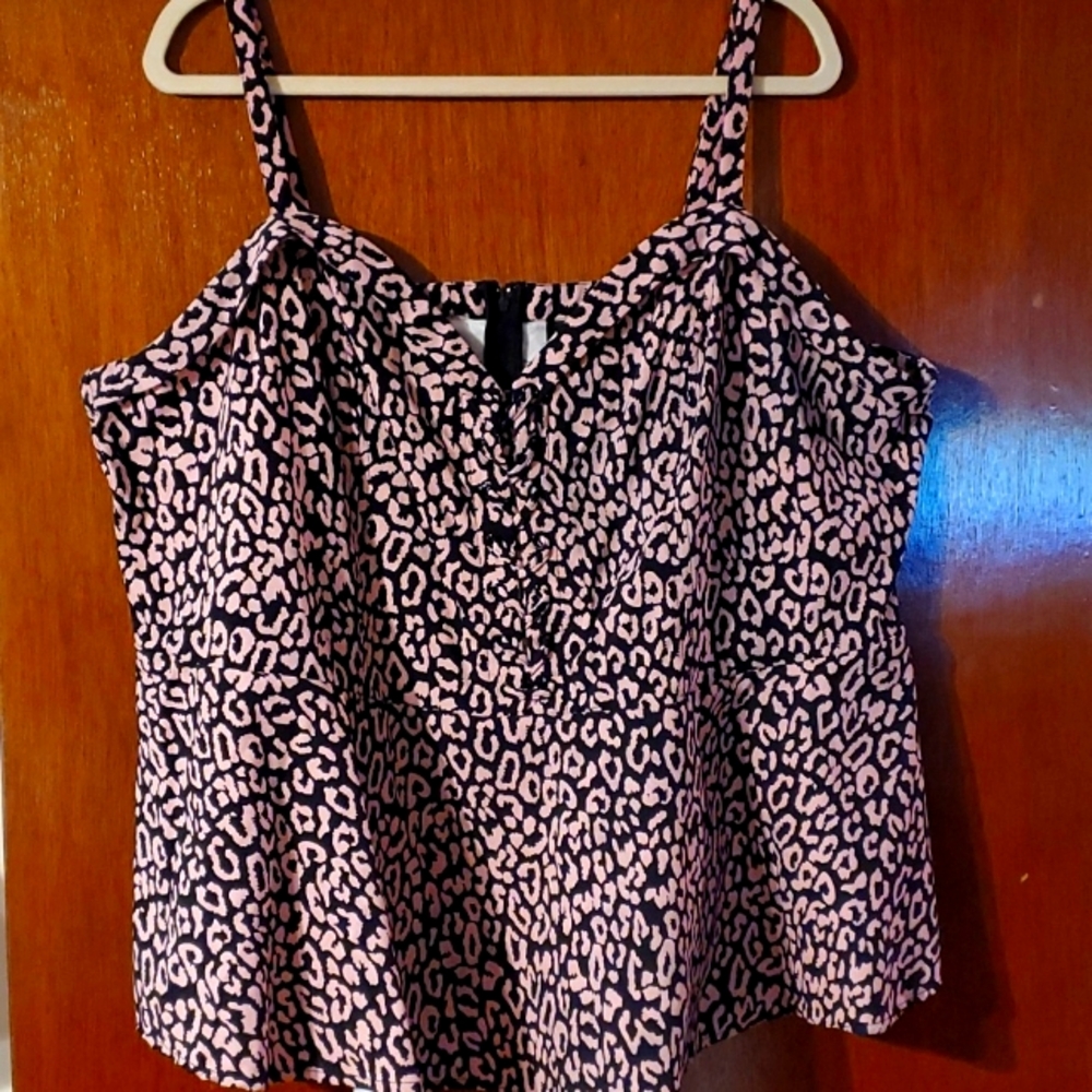 Torrid Spaghetti Strap Top on the Wild Side - 4X